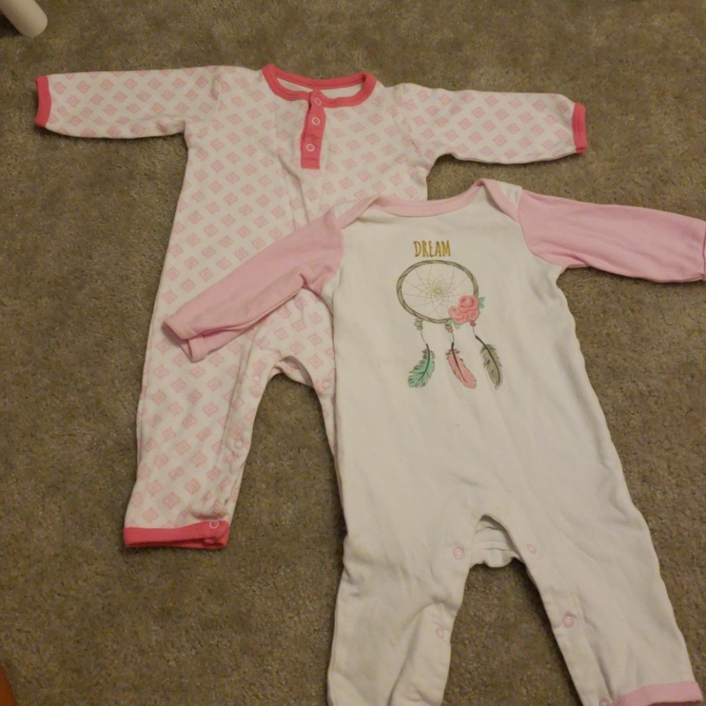 Set of 2 snap jammies